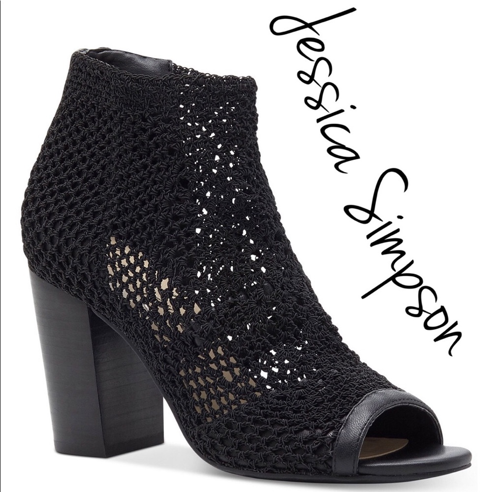 New w/o box JESSICA SIMPSON sz 9 peep toe bootie